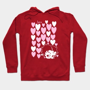 BETTY BOOP - Lots of hearts Hoodie